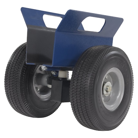 Vestil Blue Heavy Duty Adjustable Panel Dolly 500 lb Capacity Foam-Filled PLDL-HD-4-10FF
